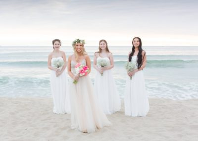 bridesmaids looking beautiful